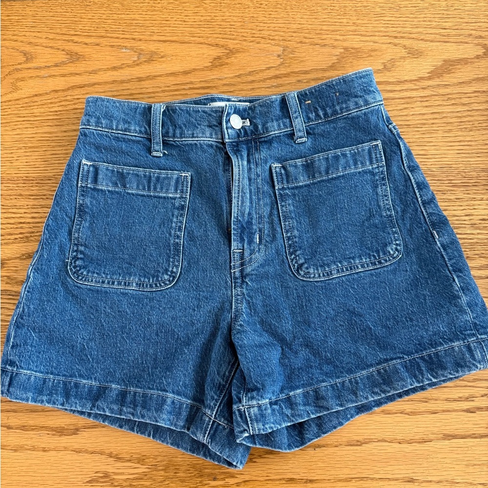 Denim High-Waisted Women Shorts